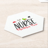 Christmas Nurse2 Untersetzer (angewinkelt)