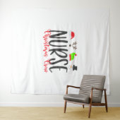 Christmas Nurse2 Wandteppich (Beispiel (Horizontal))