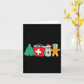 Christmas Nurse Have You Tried Icing It Gingerbrea Karte (Gelbe Blume)