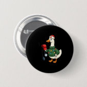 Christmas Nurse, Nurse Life, Cuff em Goose Christm Button (Vorne & Hinten)