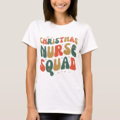 Christmas Nurse Squad T-Shirt (Vorderseite)