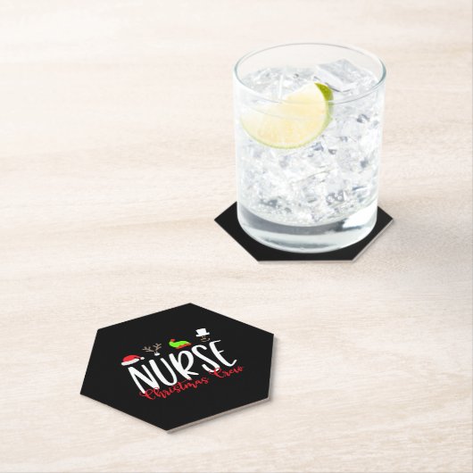 Christmas Nurse Untersetzer (Vor Ort)