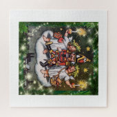 Christmas Nutcracker/Angels ~ Hermann Stockmann ~ Puzzle (Horizontal)