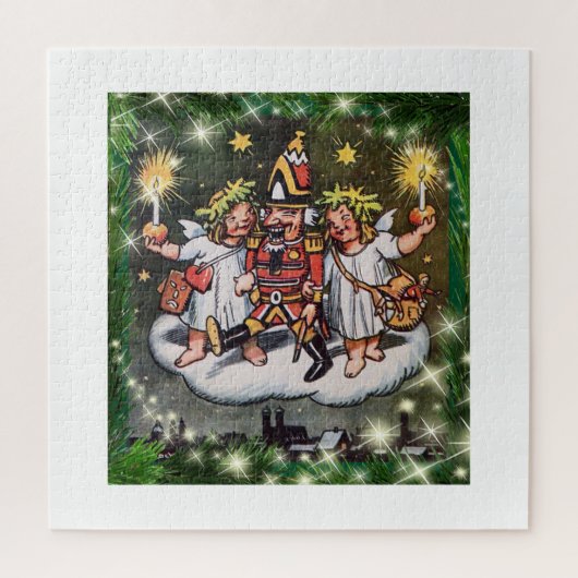 Christmas Nutcracker/Angels ~ Hermann Stockmann ~ Puzzle (Vertikal)