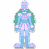 Christmas Nutcracker Aufkleber (Vorderseite)