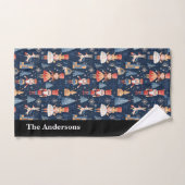 Christmas Nutcracker Badhandtuch Set (Handtuch)