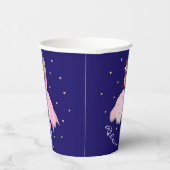 Christmas Nutcracker Ballerina Blonde Pappbecher (Rechts)