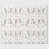 Christmas Nutcracker & Ballerina Geschenkpapier (Flach)