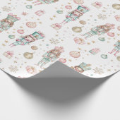 Christmas Nutcracker & Ballerina Geschenkpapier (Ecke)