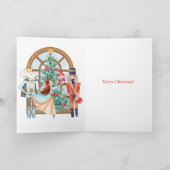 Christmas Nutcracker Ballerina Mouse King Karte (Innenseite)