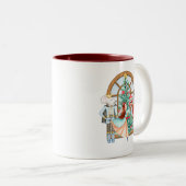 Christmas Nutcracker Ballerina Mouse King Zweifarbige Tasse (VorderseiteRechts)