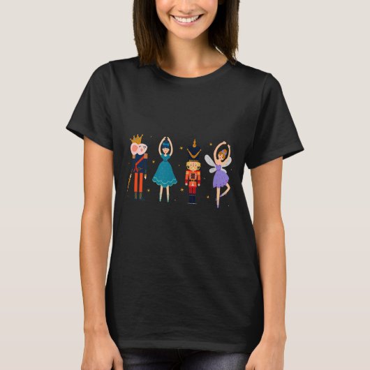 Christmas Nutcracker Ballet - Nutcracker T-Shirt (Vorderseite)