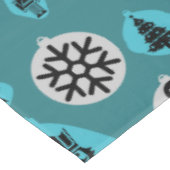 Christmas Nutcracker Baubles Tischdecke (Schrägansicht)