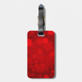 Christmas Nutcracker,Blue-LUGGAGE BAG TAG Gepäckanhänger (Rückseite vertikal)