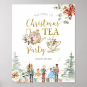 Christmas Nutcracker Brautparty Tee Willkommen Poster (Vorne)