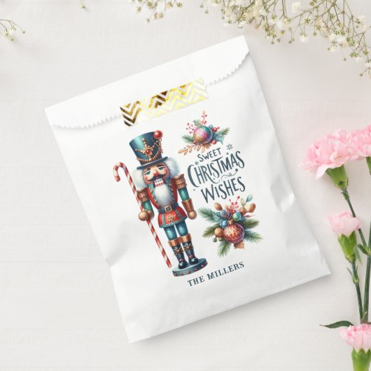 Christmas Nutcracker Candy Cane Weihnachtswünsche Geschenktütchen (Versiegelt)