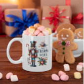 Christmas Nutcracker Candy Cane Weihnachtswünsche Zweifarbige Tasse