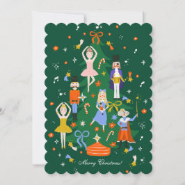 Christmas Nutcracker Feiertagskarte