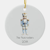 Christmas Nutcracker Foto Keramik Ornament (Vorne)