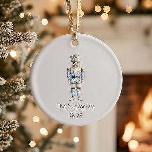 Christmas Nutcracker Foto Keramik Ornament