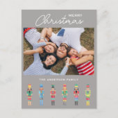 CHRISTMAS NUTCRACKER-FOTO POSTKARTE (Vorderseite)