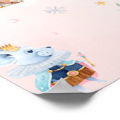 Christmas Nutcracker Geburtstag Foto Milestone Zei Poster (Ecke)