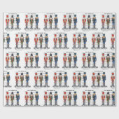 Christmas Nutcracker Geschenkpapier (Flach)