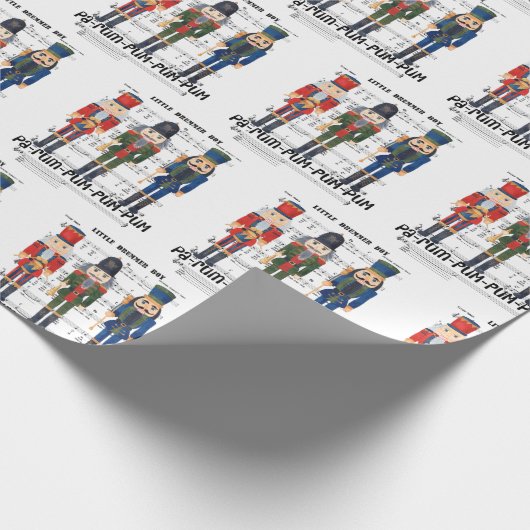 Christmas Nutcracker Geschenkpapier (Ecke)