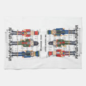 Christmas Nutcracker Geschirrtuch (Horizontal)
