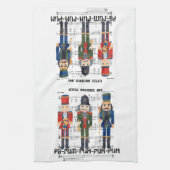 Christmas Nutcracker Geschirrtuch (Vertikal)