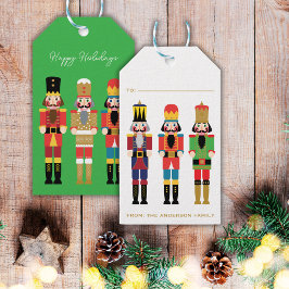CHRISTMAS NUTCRACKER GIFT STICKER GESCHENKANHÄNGER