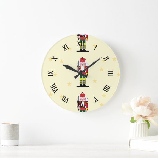 Christmas nutcracker große wanduhr (Zuhause)