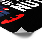 Christmas Nutcracker In Charge Of These Nuts Funny Poster (Ecke)