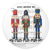 Christmas Nutcracker Keramikknauf (Vorderseite)