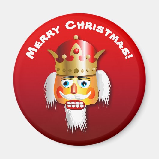 Christmas Nutcracker King Magnet (Vorne)