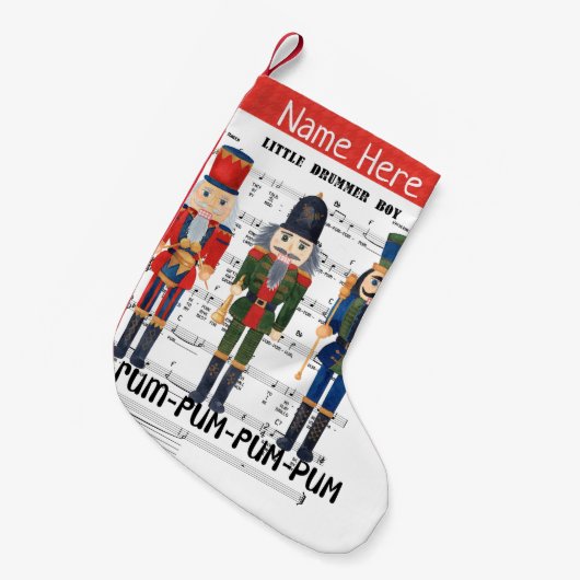 Christmas Nutcracker Kleiner Weihnachtsstrumpf (Vorderansicht (hängend))