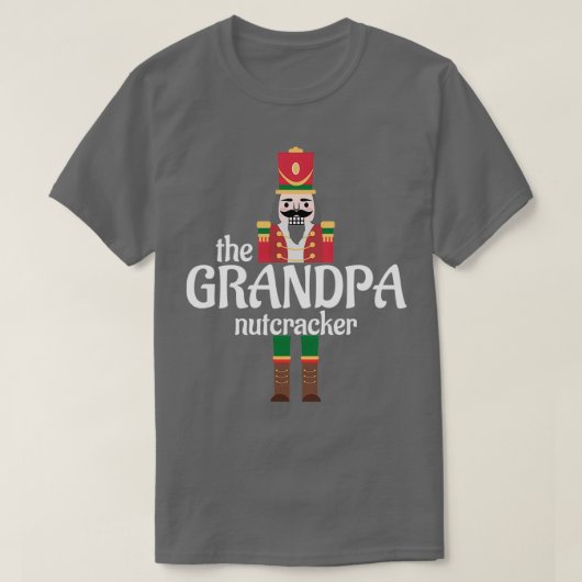 CHRISTMAS NUTCRACKER KOSTEN DIE GRANDPA NUTCRACKE T-Shirt (Design vorne)