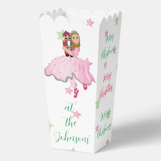 Christmas Nutcracker Lt Brown Fevor Boxen Geschenkschachtel (Rückseite)