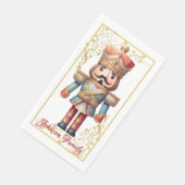 Christmas Nutcracker Paper Napkin Serviette (Ecke)