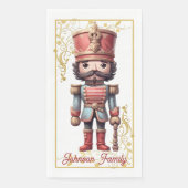 Christmas Nutcracker Paper Napkin Serviette (Vorderseite)