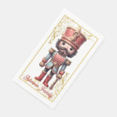 Christmas Nutcracker Paper Napkin Serviette (Ecke)