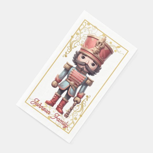 Christmas Nutcracker Paper Napkin Serviette (Ecke)