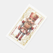 Christmas Nutcracker Paper Napkin Serviette (Ecke)