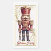 Christmas Nutcracker Paper Napkin Serviette (Vorderseite)