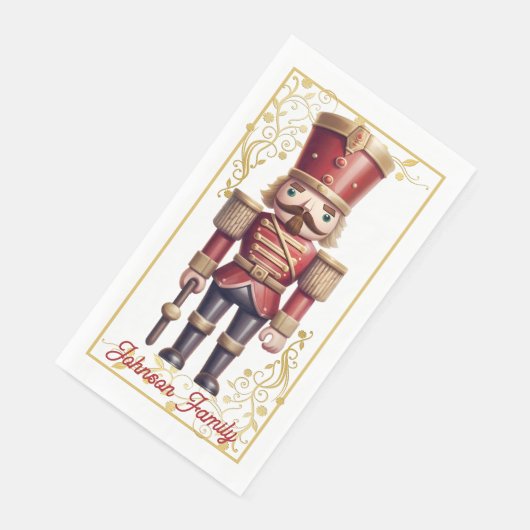 Christmas Nutcracker Paper Napkin Serviette (Ecke)