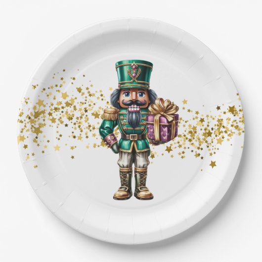 Christmas Nutcracker Pappteller (Vorderseite)