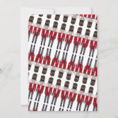 Christmas Nutcracker Party Einladung Musical (Rückseite)