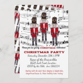 Christmas Nutcracker Party Einladung Musical (Vorne/Hinten)