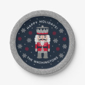 Christmas Nutcracker Party Plate Pappteller (Vorderseite)