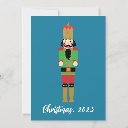 CHRISTMAS NUTCRACKER PARTY URLAUB EINLADUNG (Rückseite)